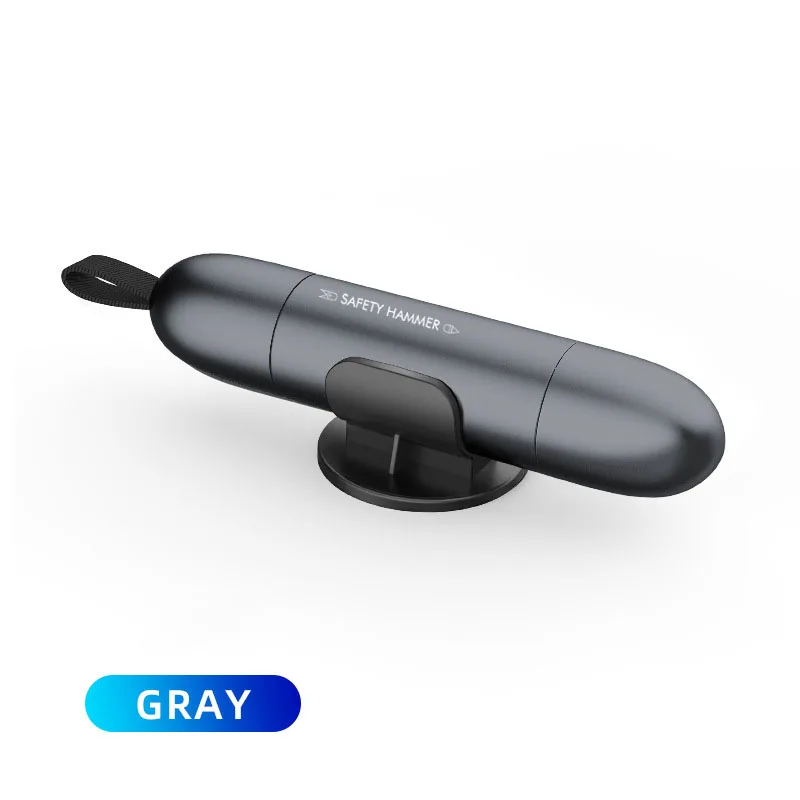 Mới Di Động Safery Búa Khẩn Cấp Dụng Cụ Phá Kính Ghế Dao Cắt Dây Đai Trốn Thoát Trong Ô Tô Nước Ngoài Trời Tự Vệ GẬY Baton Tặng