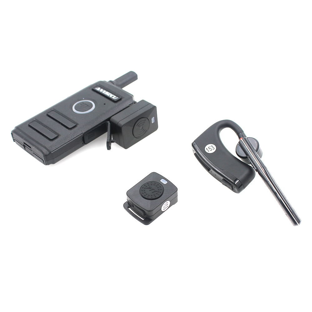 Para BaoFeng UV-82 UV-5R 888S Walkie Talkie Radio de dos vías Moto Bike Manos libres Bluetooth PTT Auricular Auriculares inalámbricos