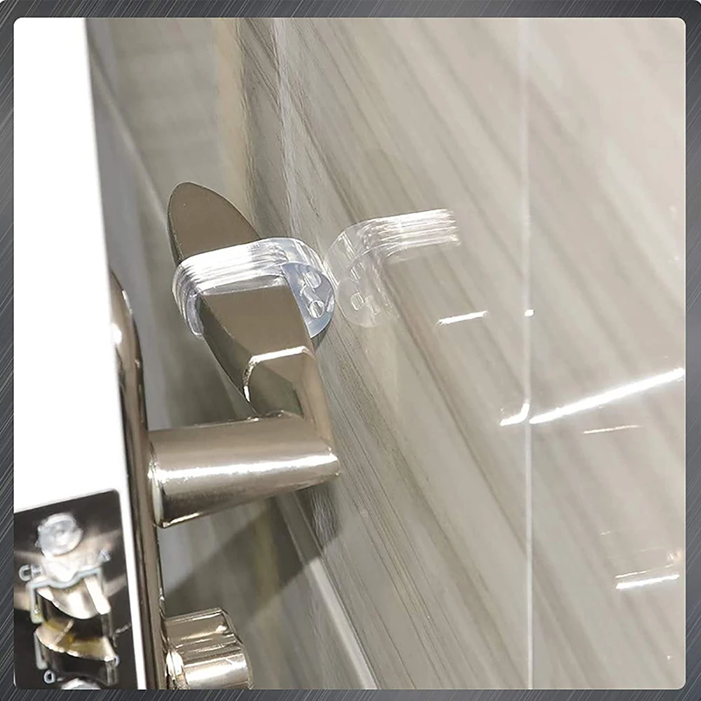 2-6 stuks Deurgreep Stopper Transparant PVC Deurgreep Buffer Muurbescherming Schokdemper voor Kantoor Thuis Keuken Slaapkamer