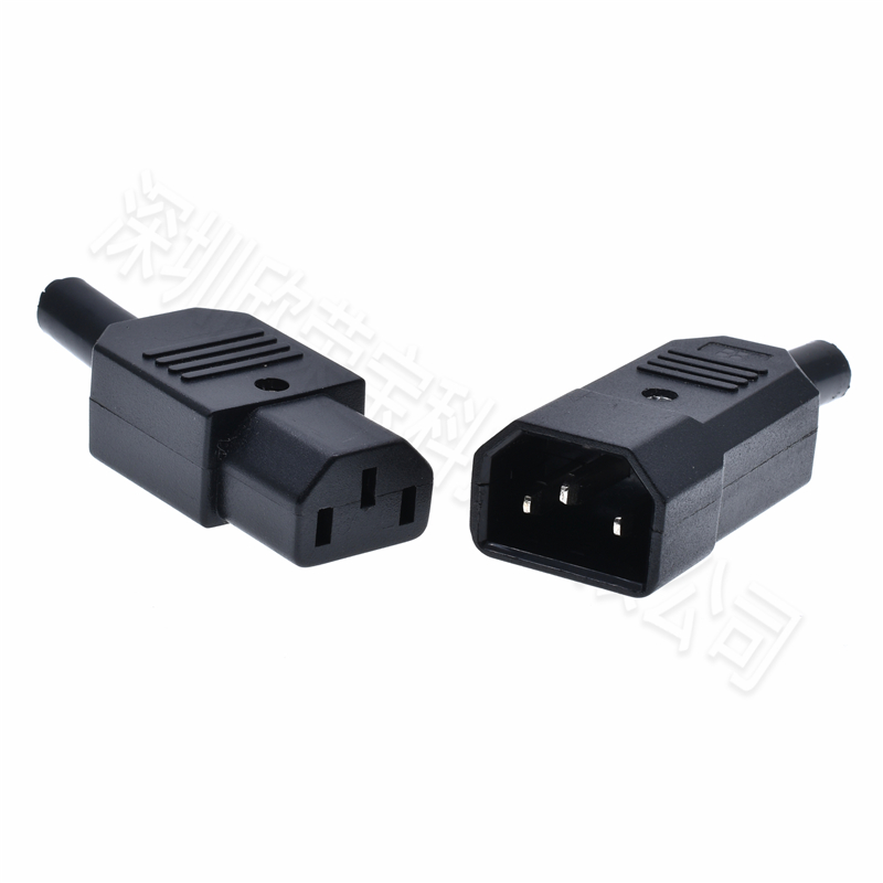 AC stecker 250v10a IEC320 C13 C14 AC PDU UPS verdrahtete steckdose inline kabel montieren installieren elektrische Panel Buchse AC buchse