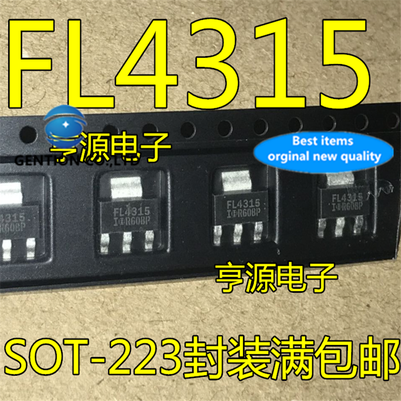 10 Uds FL4315 IRFL4315 IRFL4315TRPBF SOT-223 en stock 100% nuevo y original
