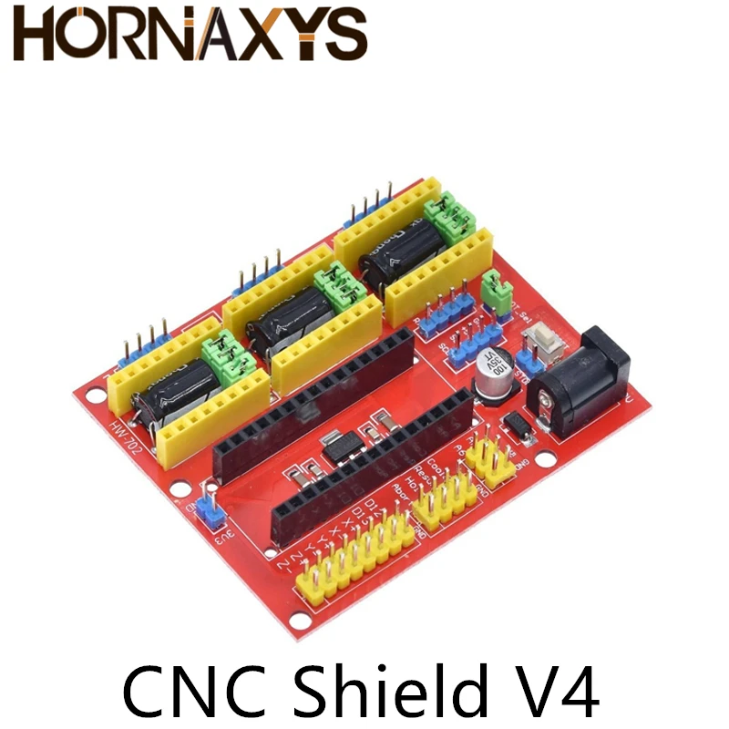Mới CNC V4 Shield V3 Khắc/3D Máy In/A4988 Lái Xe Mở Rộng Ban Cho Arduino Diy