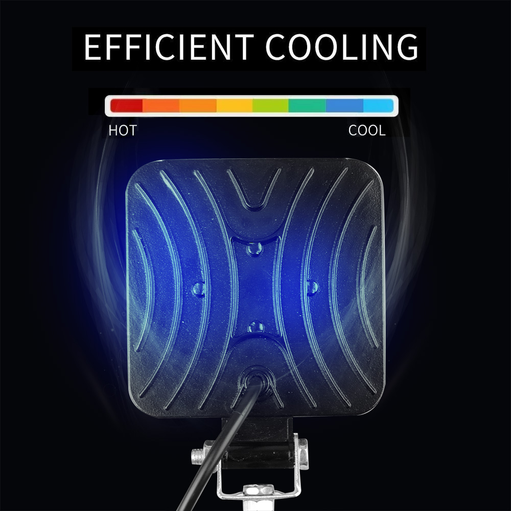 4 pçs carro led barra worklight 48w offroad luz de trabalho 12v luz nevoeiro lâmpada 4x4 led trator farol lâmpadas holofotes para caminhão atv 4 i