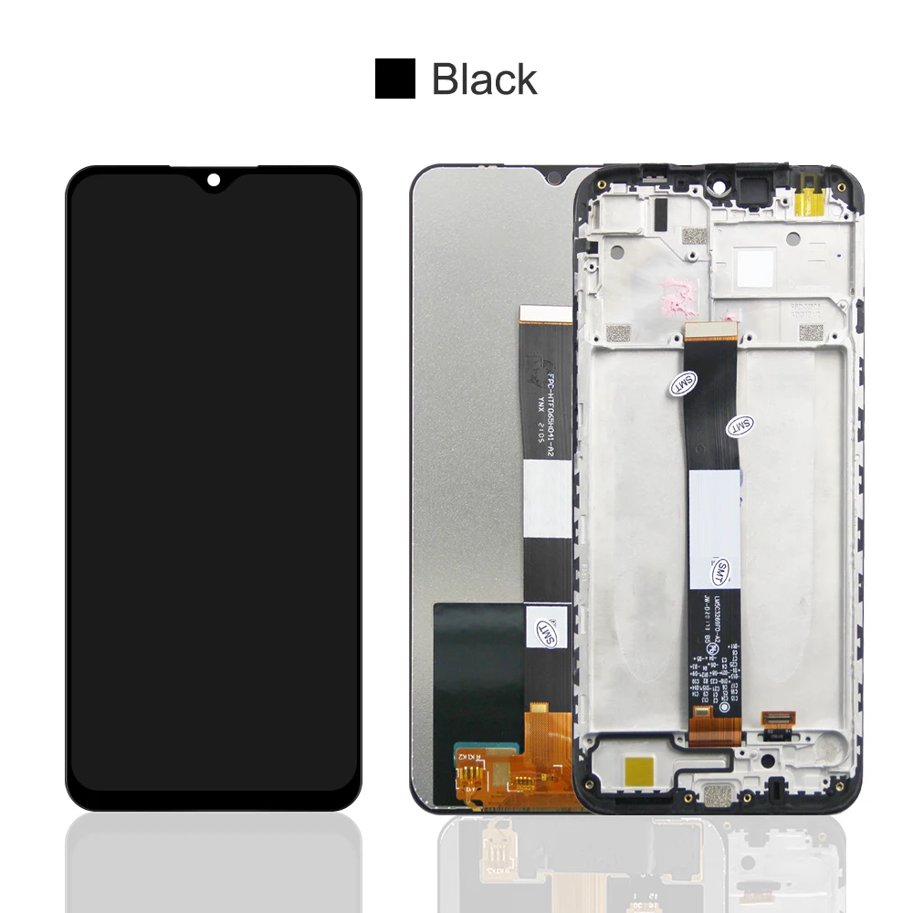9A / 9C LCD Für Xiaomi Redmi 9A LCD Display Touch Screen mit Rahmen, Für Redmi9C M2006C3MG LCD Ersetzen, mit Digitizer Montage