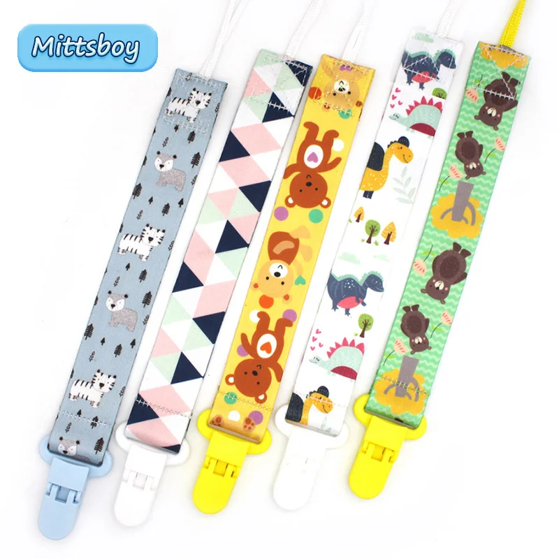 Chupete de Material cómodo, Clips bonitos para bebé, cadena, soporte con Clip para chupete, pezones, Clip para chupete de dibujos animados para niños, soporte para chupete, regalo