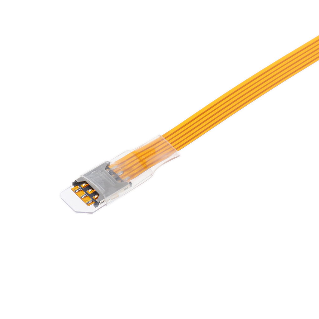 2D150Y Sim Card Nano Card Slot Converter Verlengkabel 16.5 Cm Golden
