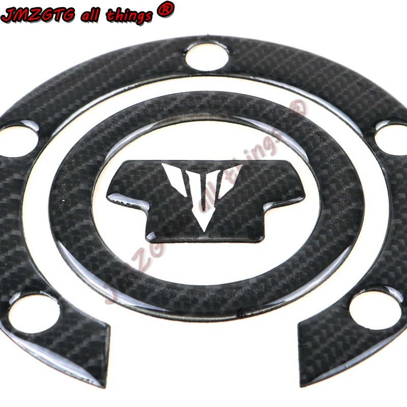 Dành Cho Xe YAMAHA MT07 MT09 MT10 Xe Máy Nhiên Liệu Ốp Nắp Decal Dán 3D Carbon Nhìn