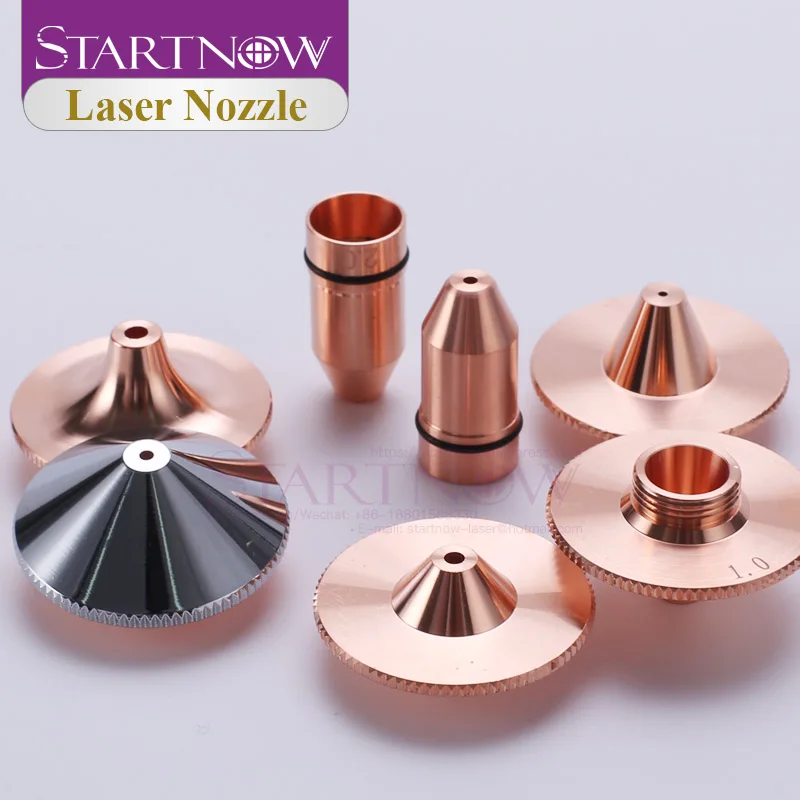 Startnow Cắt Laser Vòi Phun Đơn 2 Lớp Cho Precitec WSX Raytools CNC Sợi Laser Đầu Vòi Phun Cắt Máy Hàn