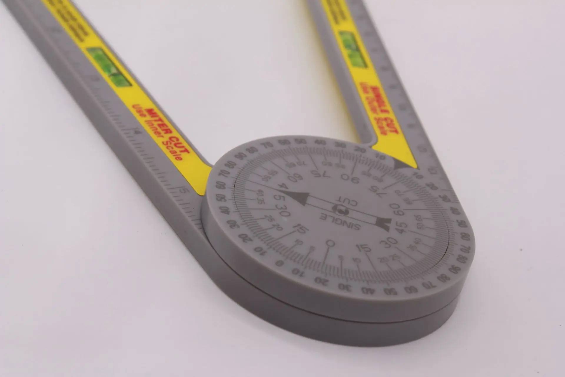 360 Degrees Angle Gauge Calibration Miter Saw Protractor Finder Angle Finder Miter Gauge Goniometer Finder Arm Measuring Ruler