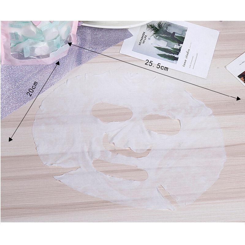 30pcs/Bag Ultra-Thin Moisturizing Disposable Compression Facial Mask Cotton Sheet DIY Face SkinCare Wrapped Masks Paper