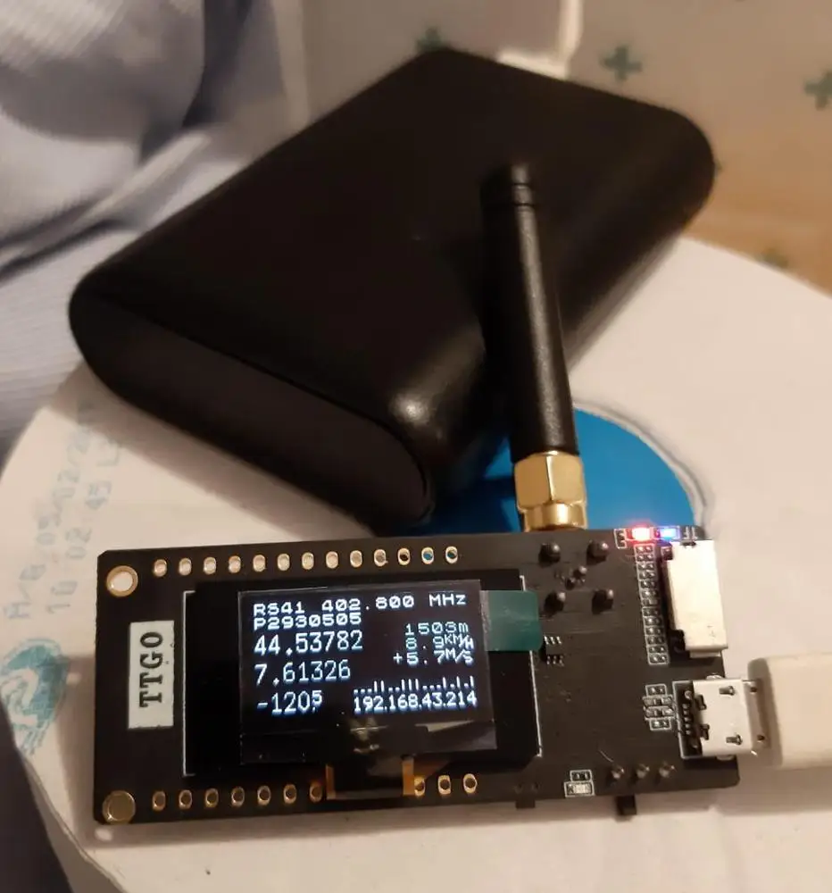 LILYGO ®   TTGO LoRa32 V2.1_1.6 versión 433/868/915Mhz ESP32 LoRa OLED 0,96 pulgadas tarjeta SD Bluetooth WIFI módulo inalámbrico ESP-32 SMA