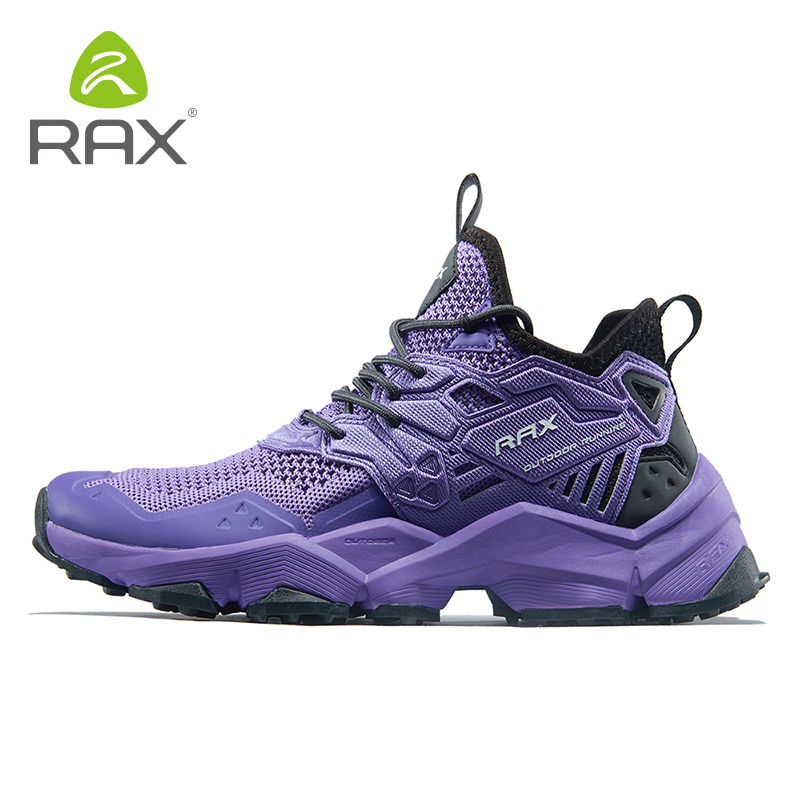 RAX Laufschuhe für Herren und Damen, Outdoor-Sportschuhe, atmungsaktiv, leicht, Turnschuhe, Air-Mesh-Obermaterial, rutschfeste Außensohle aus Naturkautschuk