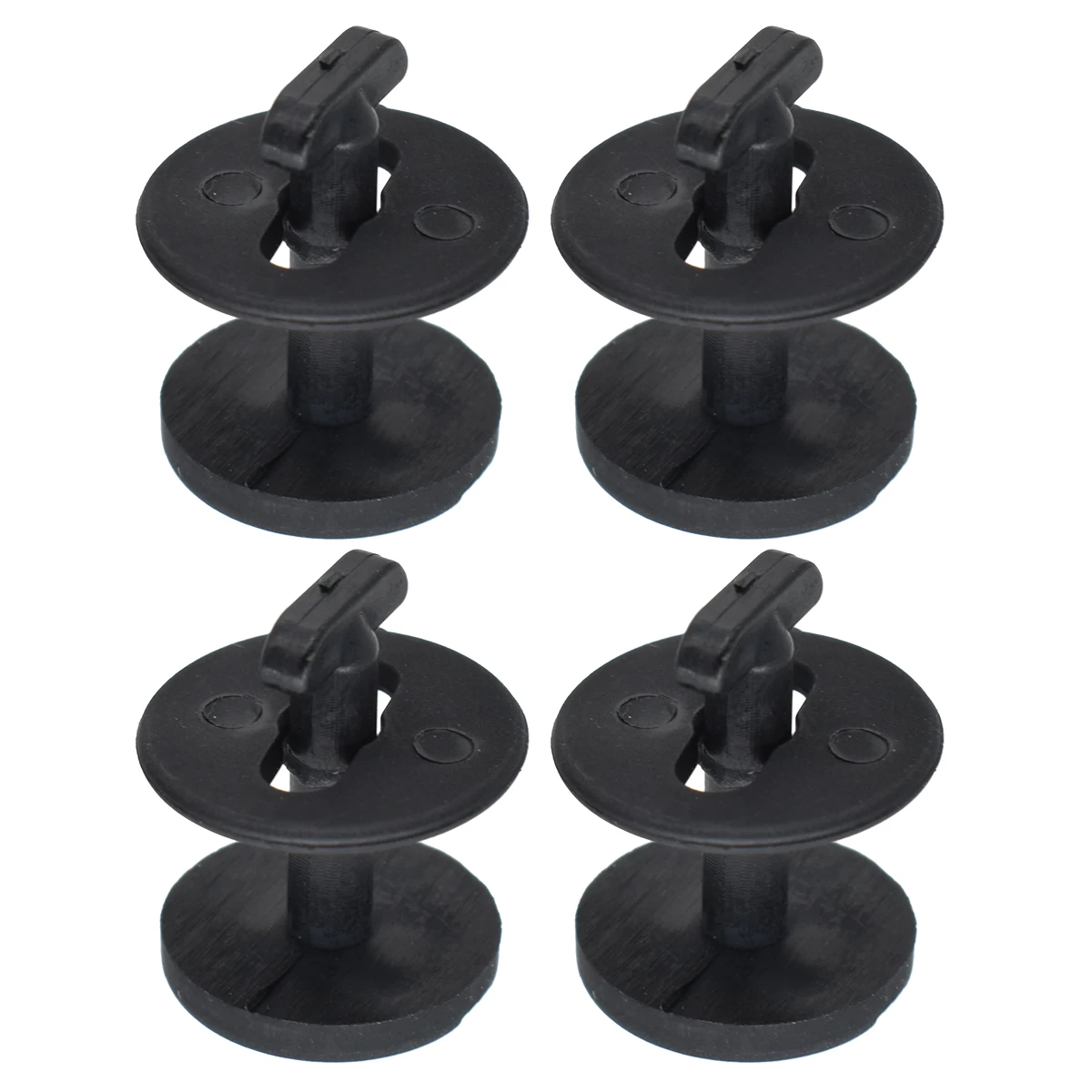 10 Uds. Clips para alfombrilla y suelo, bloqueo giratorio con arandelas para BMW E32 E34 E36 E46 3 Series E38 E39 5 7 Series, sujetadores de reemplazo automático