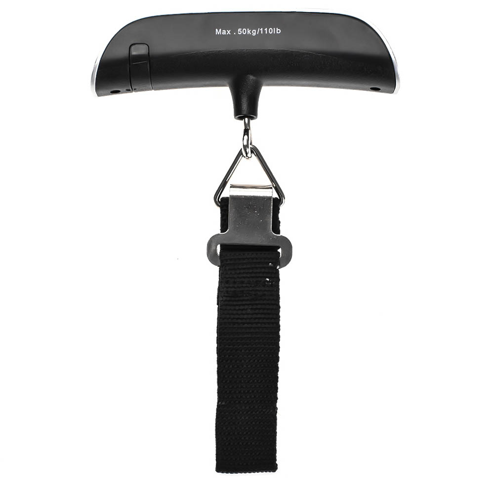 Báscula electrónica Digital para equipaje de 50kg/110lb, báscula para equipaje, báscula para maleta colgante portátil, bolsa de viaje con mango, balanza de pesaje