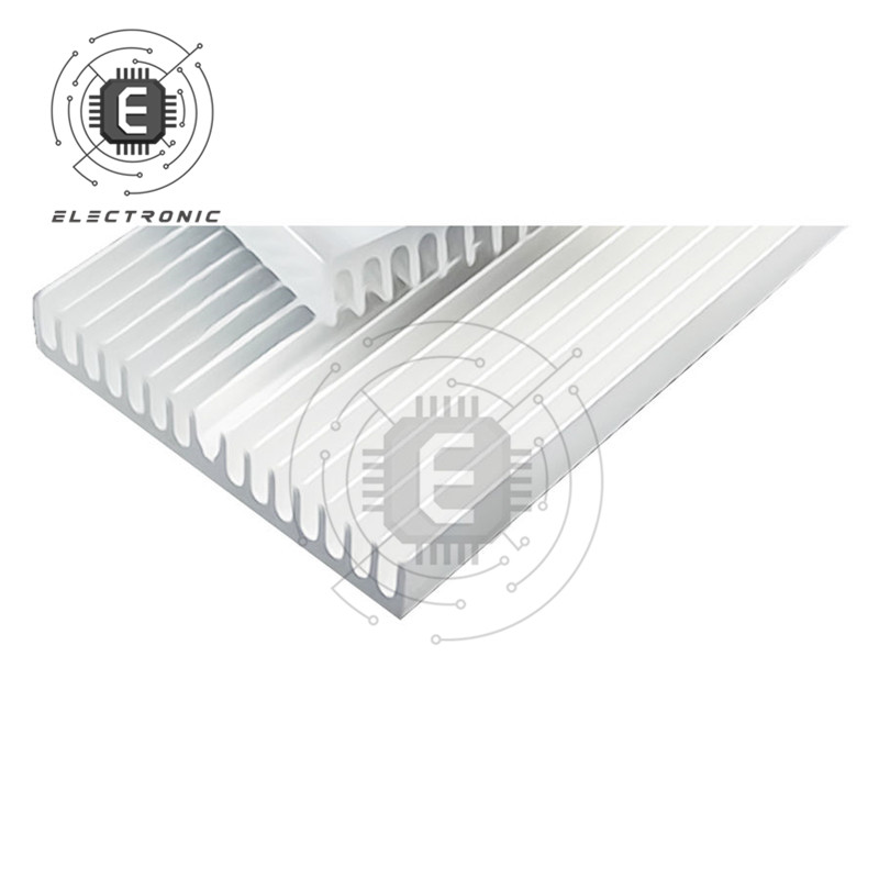 1PCS 100X60X10mm IC Kühlkörper Aluminium Legierung Kühlkörper Cooling Pad Kühler Kühler Für CPU LED Netzteil