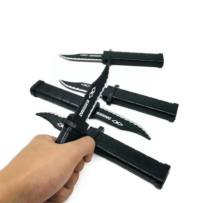 Пластиковый нож для розыгрышей, подростков, детей