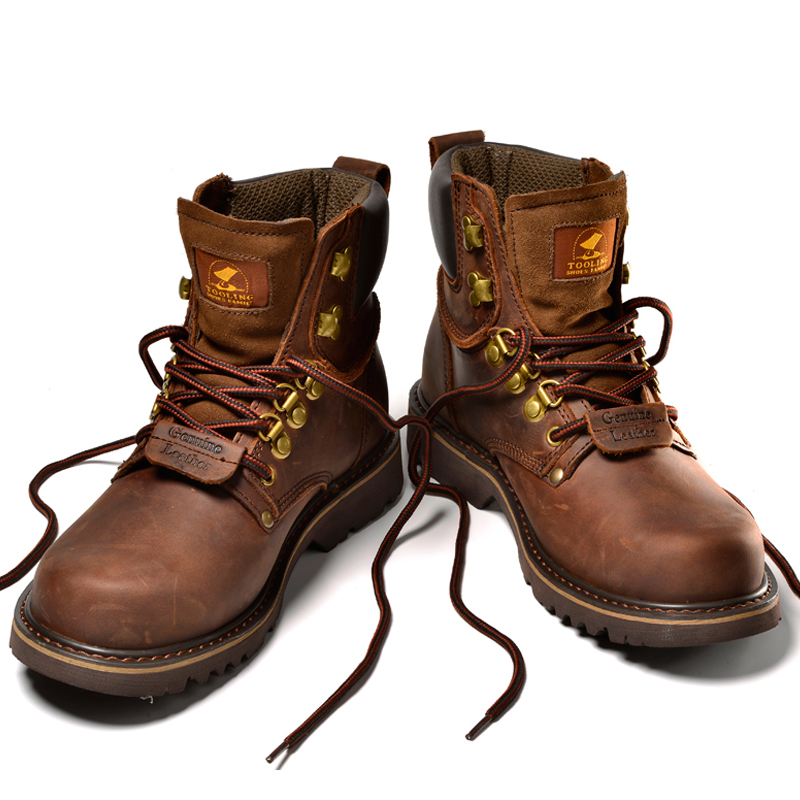 Chaussures de randonnée en plein air pour hommes et femmes, chaussures tactiques imperméables, bottes de chasse en cuir, baskets de Camping dans le désert, chaussures de Trekking à la cheville