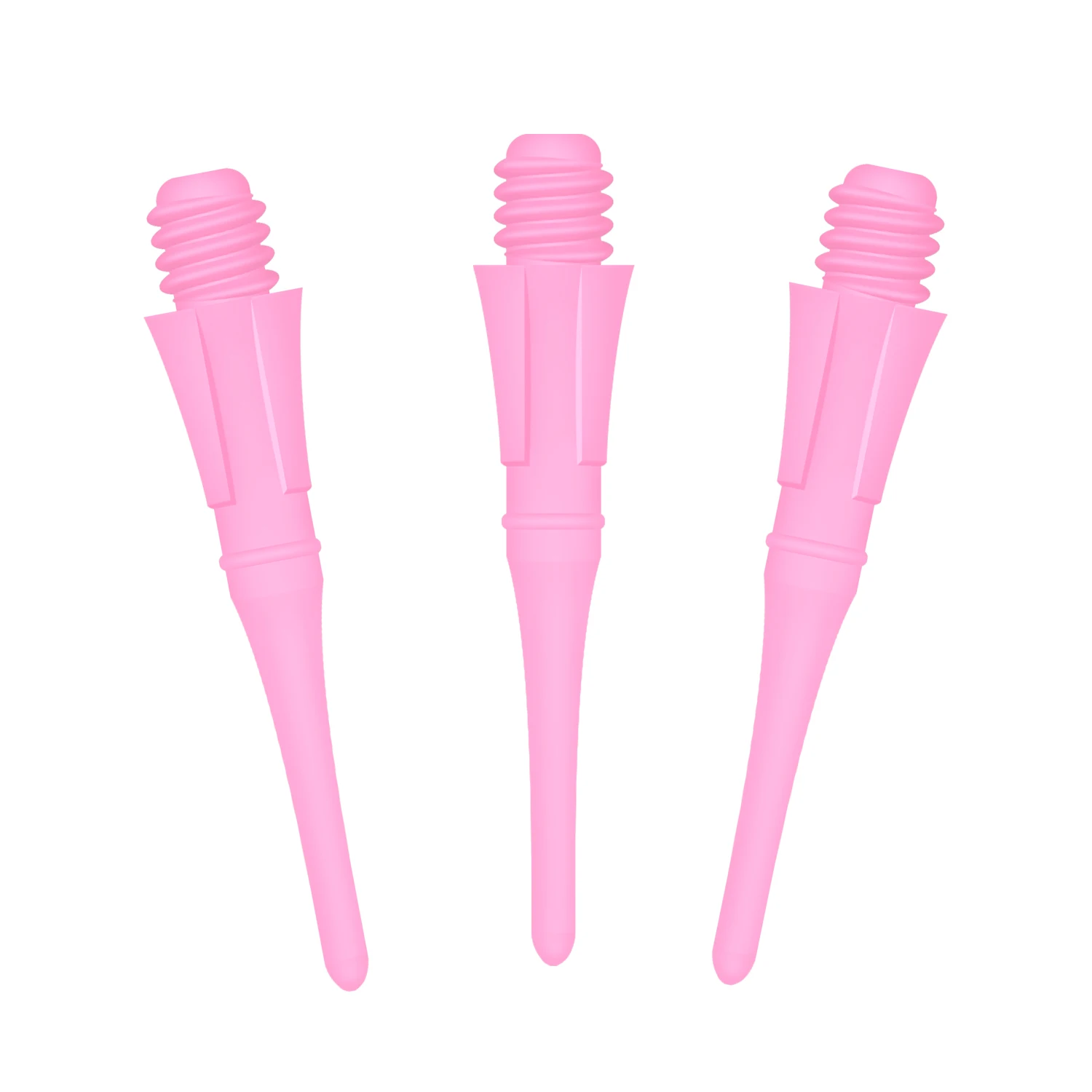 CyeeLife Kunststoff-Dartspitzen, 100/250/500 Packungen, 2BA-POM-Punkte für Darts mit weicher Spitze und elektronische Dartscheibe, CL04
