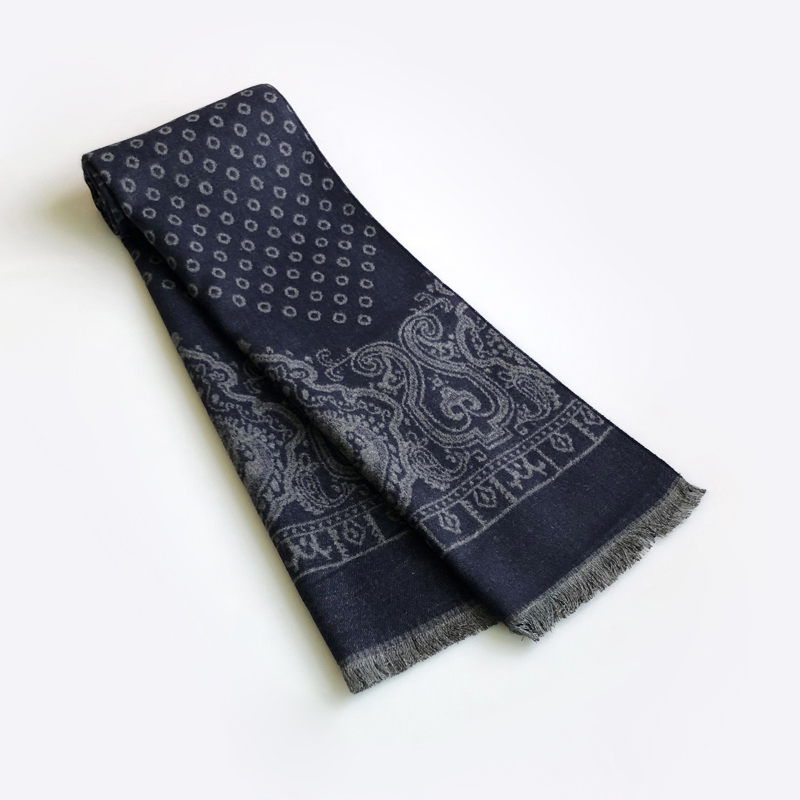 2024 カジュアルクールメンズスカーフ冬暖かいビスコースカシミヤスカーフラップ秋暖かい起毛ネッカチーフスカーフ男性用スカーフ