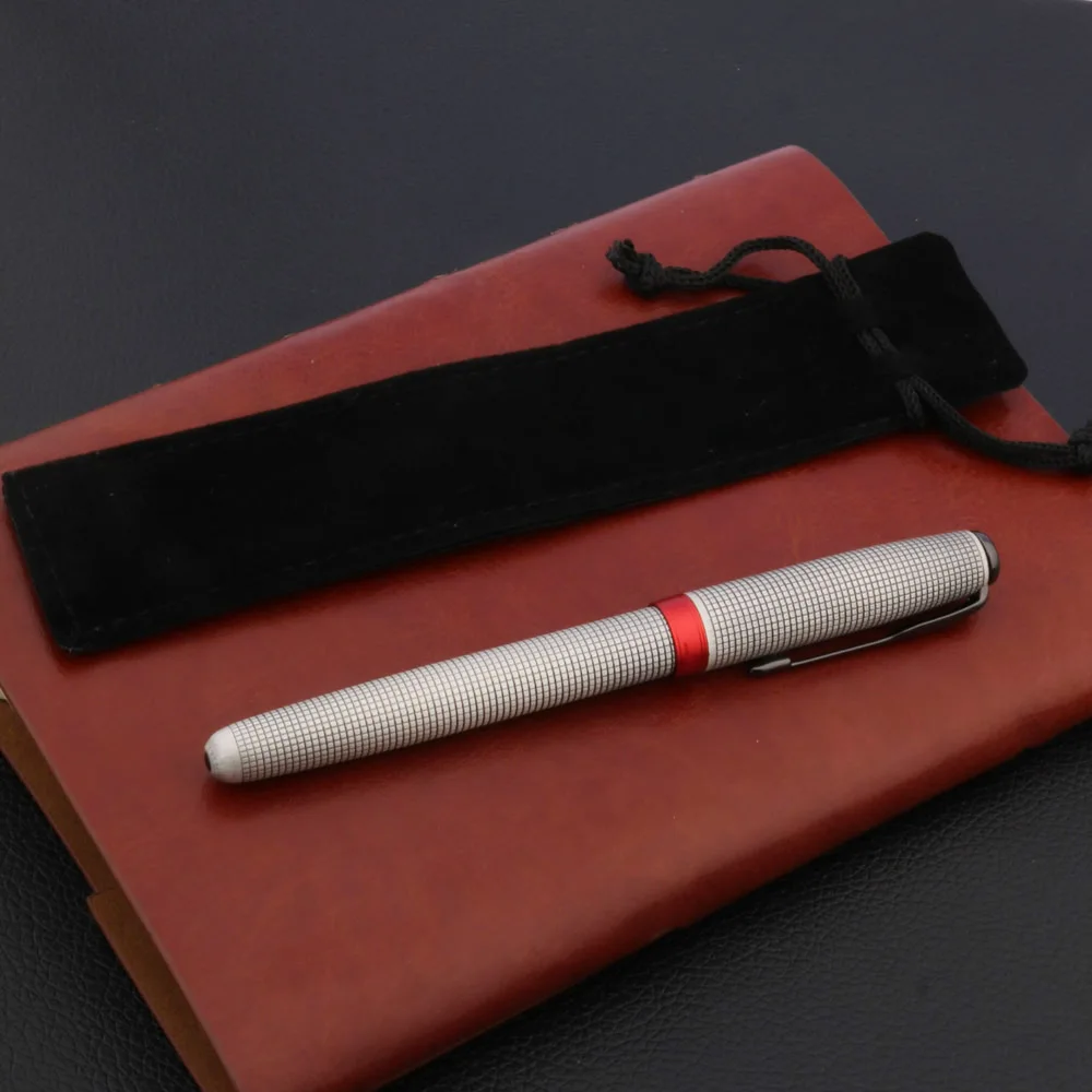 Sang Trọng JINHAO 75 Bút Máy Ca Rô Lấy Tro Lông Mũi Tên Thép Vonfram Đen Ngòi Cổ Điển Mực In Văn Phòng HỌC TẬP BÚT