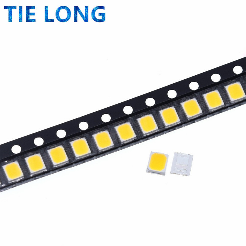 Puce LED haute luminosité, blanc chaud, 100 LED SMD, 2835 W, 21-25 LM, 0.2 pièces, nouveau, chaud