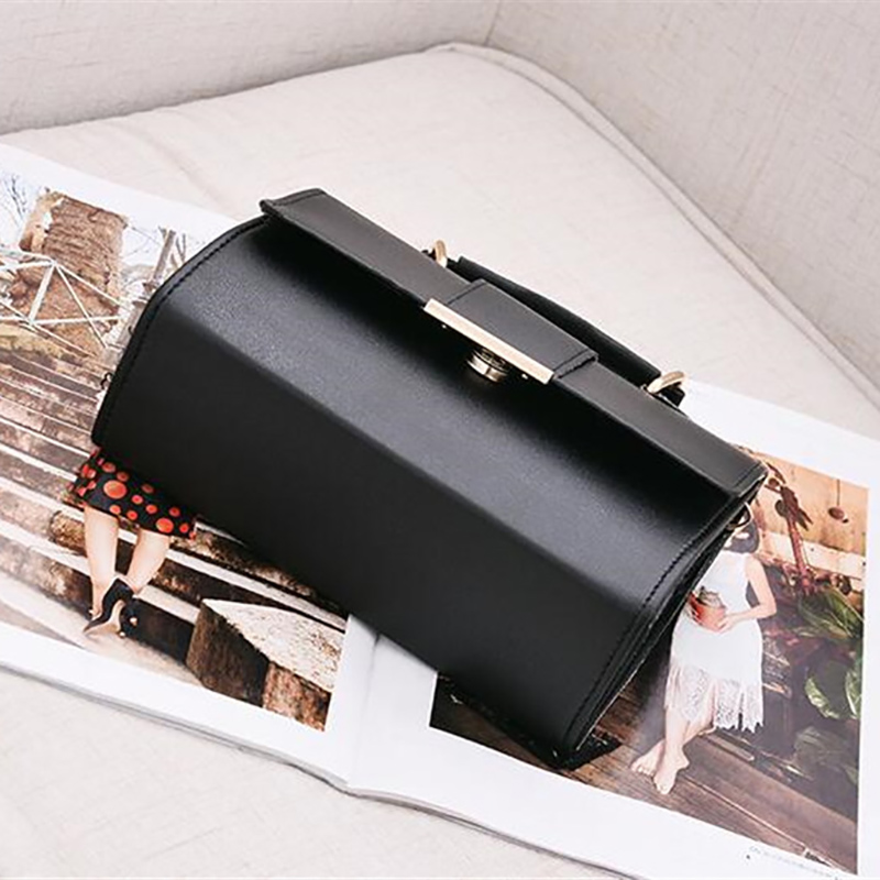 ขายร้อน Flap Sling ไหล่กระเป๋าผู้หญิงสีทึบ Crossbody Messenger กระเป๋าหญิงกระเป๋าถือหนังกระเป๋า