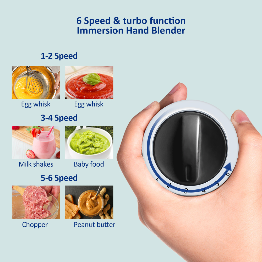 BioloMix 1200W 5-in-1 Onderdompeling Hand Stick Blender Mixer Groente Vleesmolen 800ml Chopper Garde 600ml Smoothie Cup