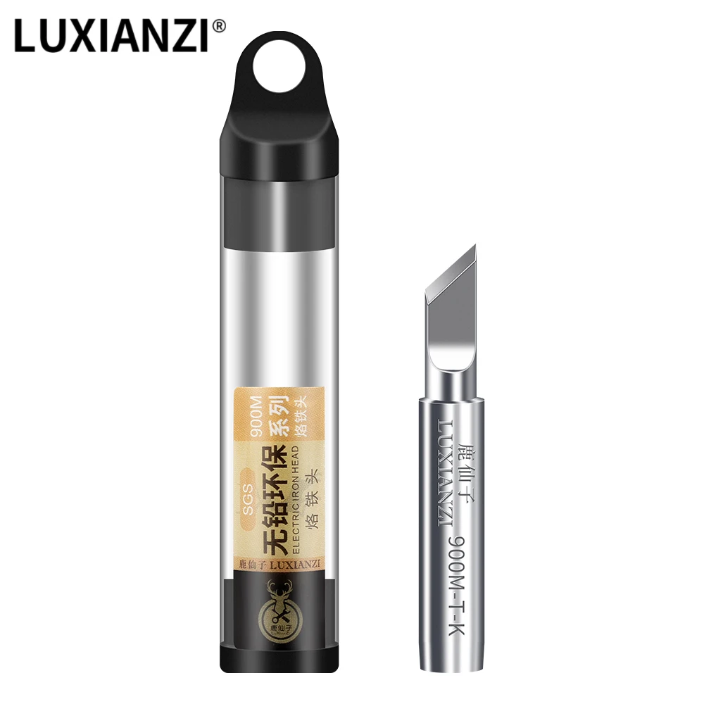LUXIANZI Đồng Nguyên Chất Đầu Hàn 900M-T Cho BGA Hàn Accessorie Đầu Chì SGS Chất Lượng Cao Giá Rẻ Mỏ Hàn Đầu