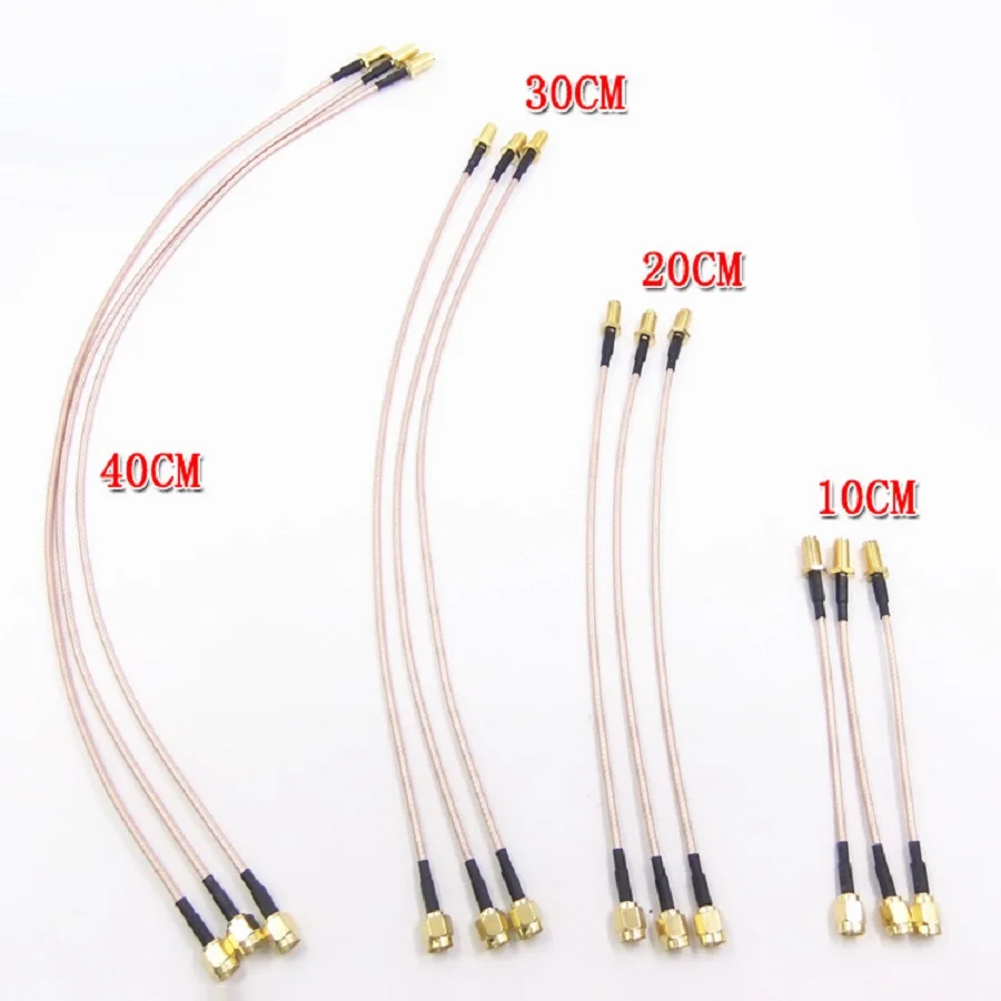 SMA Male Đến SMA Nữ Kết Nối Ăng Ten Cáp Mở Rộng Cáp Coaxia Cáp RG316,10Cm 15Cm 20Cm 25Cm 30Cm 40Cm