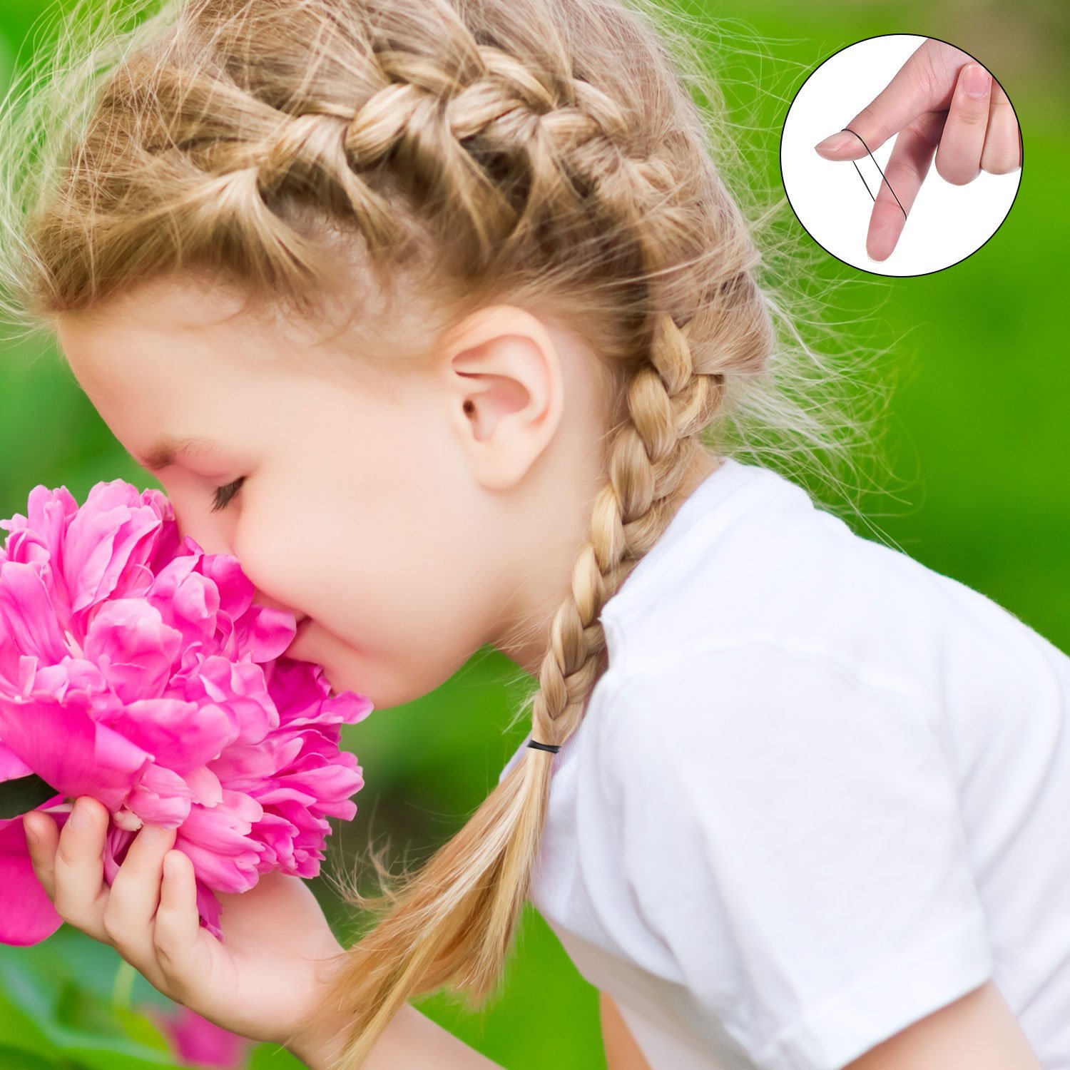 ミニゴムバンド黒弾性ヘアバンドソフトヘアゴムネクタイバンド事務用品学校ホーム 0.6*0.9