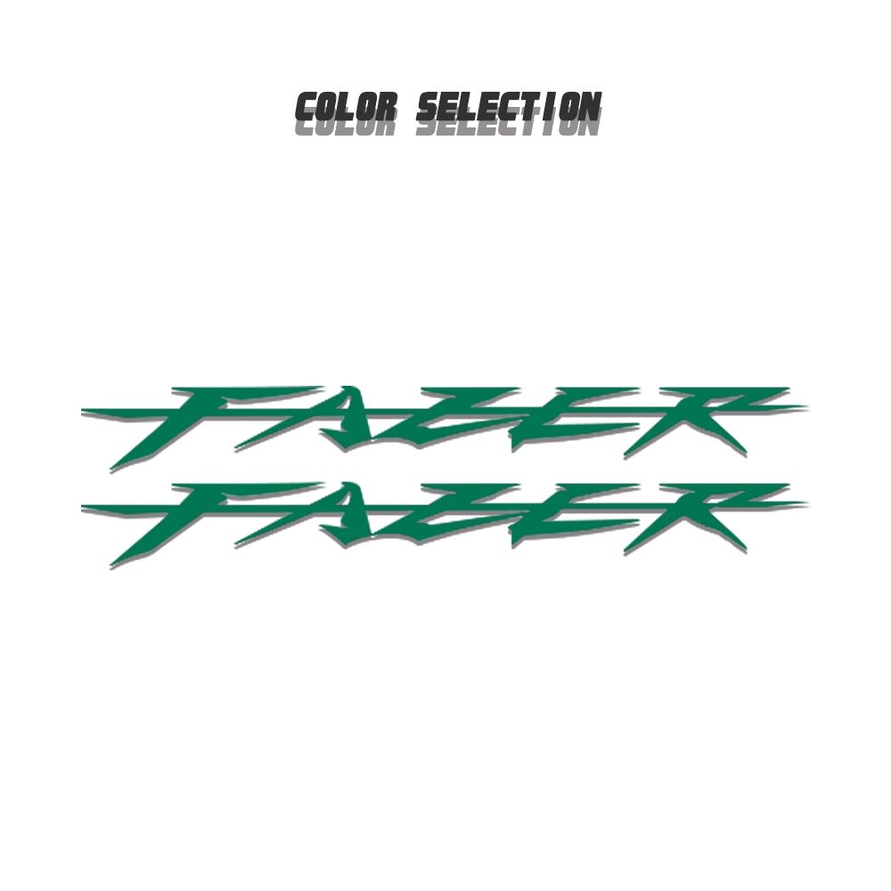 Aksesori Motor Decal Anti Air Logo Reflektif Stiker Mobil Keren Modifikasi Cocok untuk YAMAHA FAZER