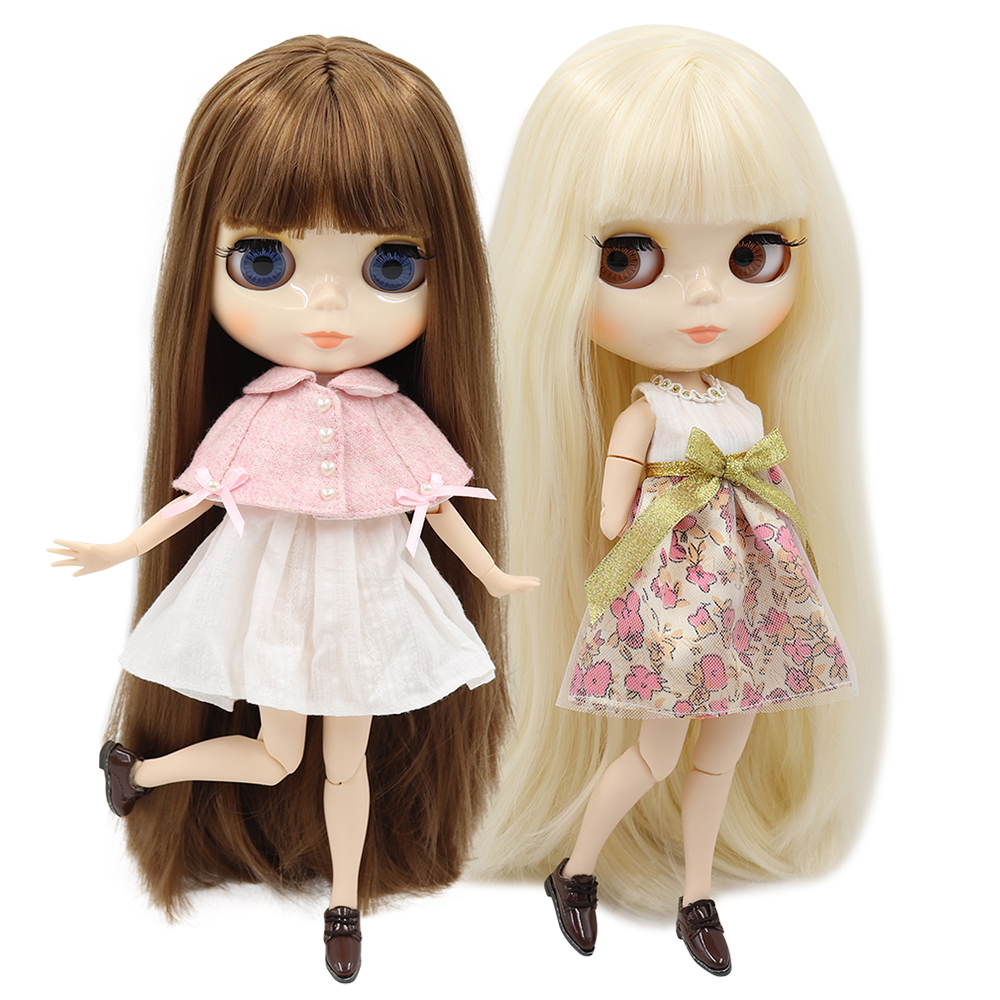 ICY DBS Blyth Puppe 1/6 Bjd Spielzeug Gelenkkörper weiße Haut glänzend & matt Gesicht 30 cm zum Verkauf Sonderpreis Spielzeug Geschenk Anime Puppe