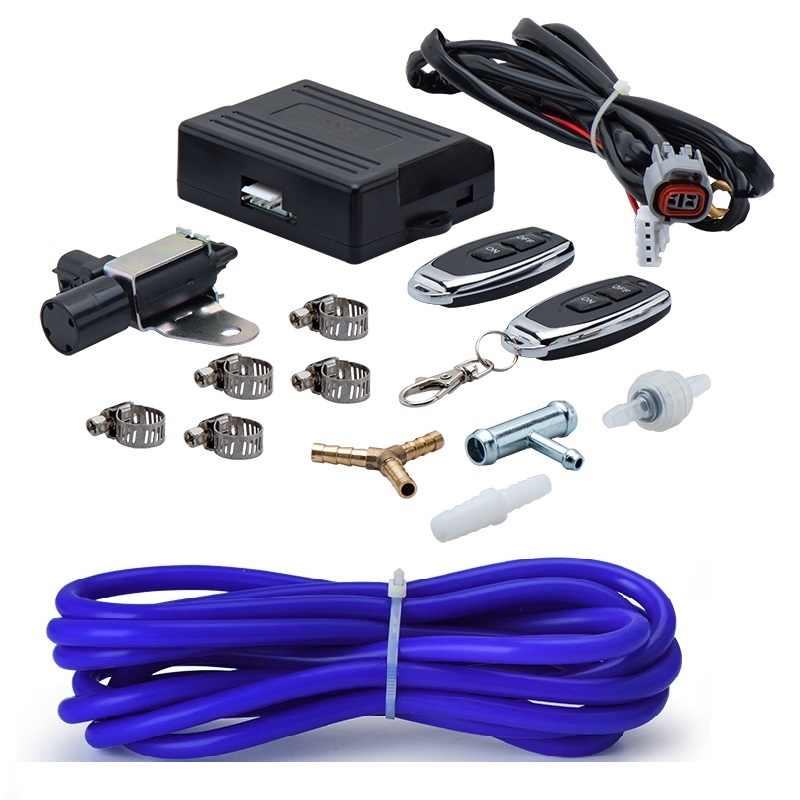 Универсальный беспроводной дистанционный вакуумный выхлопной клапан, набор контроллеров с 2 пультами для GM BMW AUDI VW