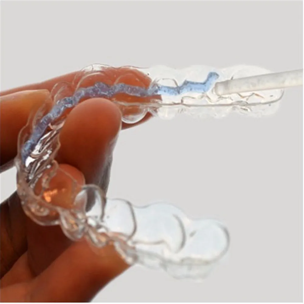 2 Pcs Invisible Orthodontic Braces For Teeth Thermoforming Mouthguard Teeth Trays Tooth Whitener Tools Oral Mouth Care Hygiene
