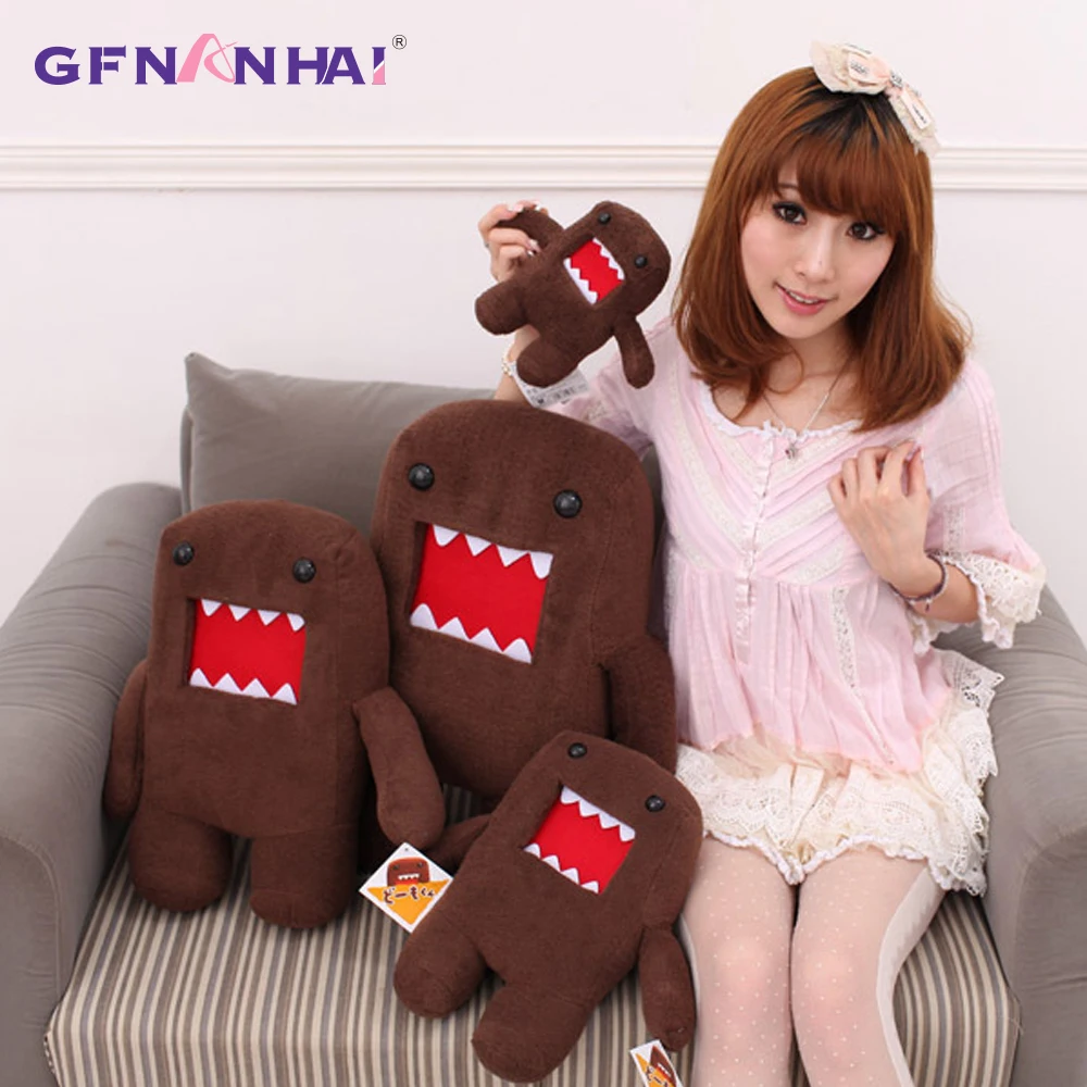 1Pc 32/42CM Nhật Bản Domo Côn Sáng Tạo Kawaii Sang Trọng Đồ Chơi Domokun Hoạt Hình Sang Trọng Búp Bê Nhồi Bông Cho Bé Sơ Sinh trẻ Em Sinh Nhật Quà Giáng Tặng
