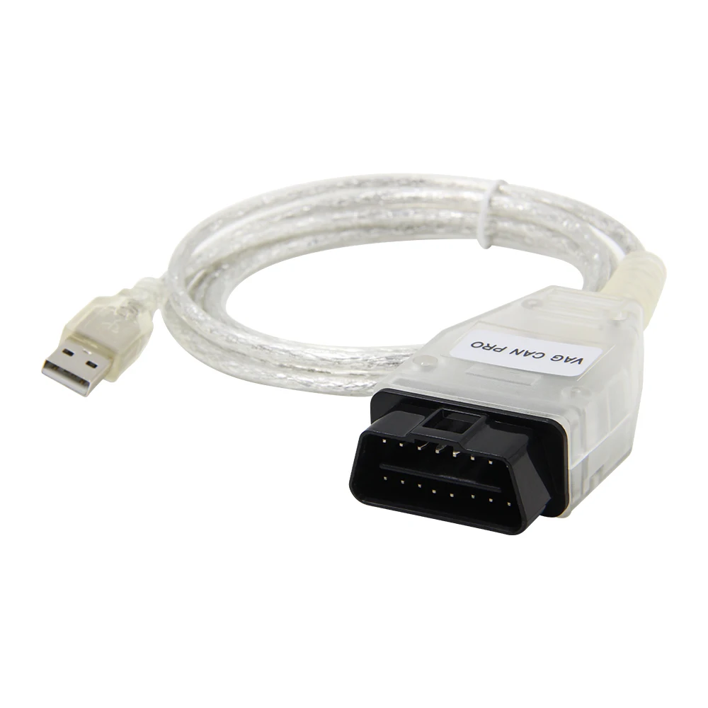 Herramienta de diagnóstico VAG CAN PRO 2023 VCP 5.5.1, interfaz Can Bus VAG COM k-line OBD 2 OBD2, Cable OBDII para VW y AUDI