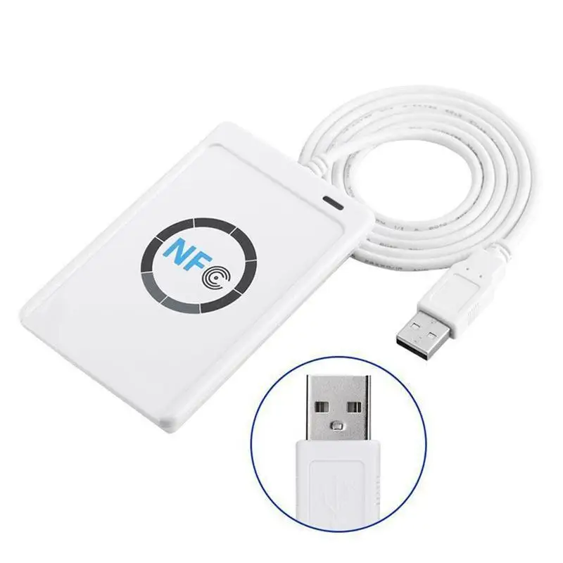 NFC Đầu Đọc USB ACR122U Thông Minh Không Tiếp Xúc Thẻ Ic Và Nhà Văn Rfid Máy Photocopy Máy Photocopy Duplicator 13.56Mhz Nfc Nhân Bản Chip Thông Minh thẻ