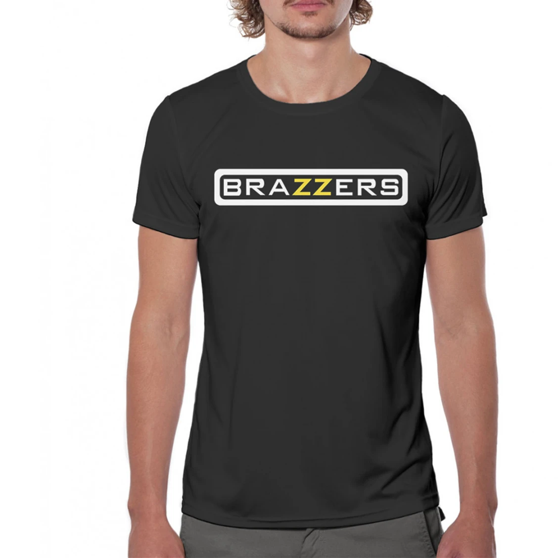 Brazzers-Sudadera con capucha para hombre, chándal informal de algodón, camiseta de verano, camiseta suave