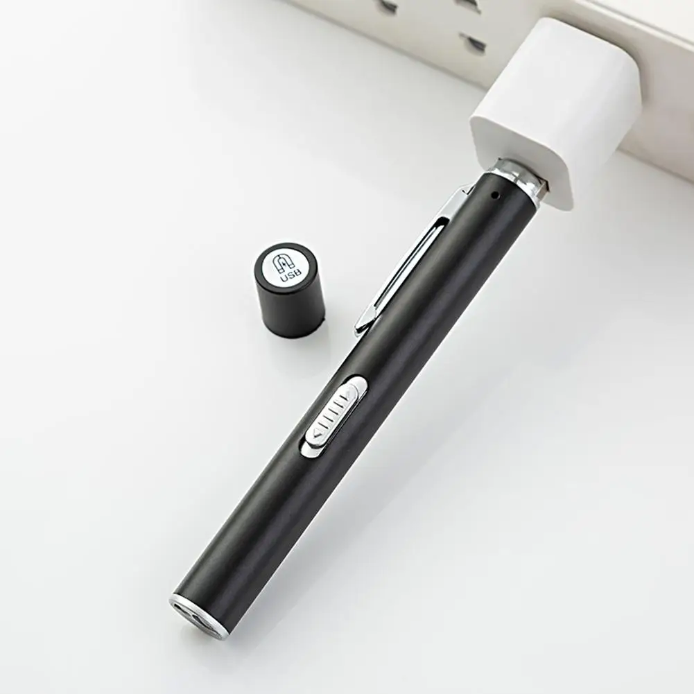 Đèn Pin LED Xách Tay Làm Việc Đèn Sơ Cấp Cứu Bút Ánh Sáng Đèn Pin Đèn Học Sinh Đồng Hồ Đo Số Đo Bác Sĩ Y Tá Chẩn Đoán