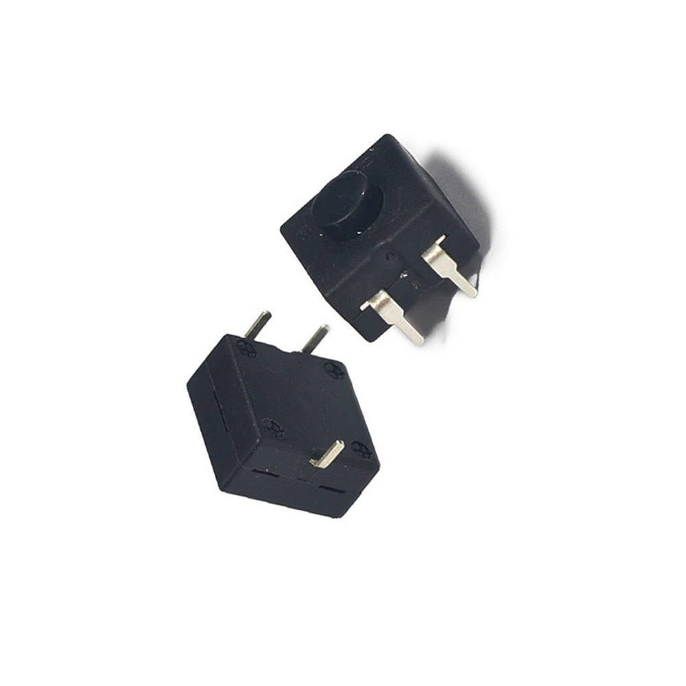 10 Cái/lốc Đôi Hàng Dọc Đèn Pin LED Công Tắc 3 Chân Cắm Trên-ON-OFF 12*12 213BS