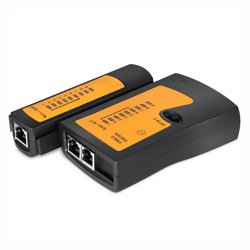 OULLX RJ45 Кабельный тестер локальной сети Тестер сетевого кабеля RJ45 RJ11 RJ12 CAT5 UTP Тестер Ethernet-кабеля Сетевой инструмент Ремонт сети