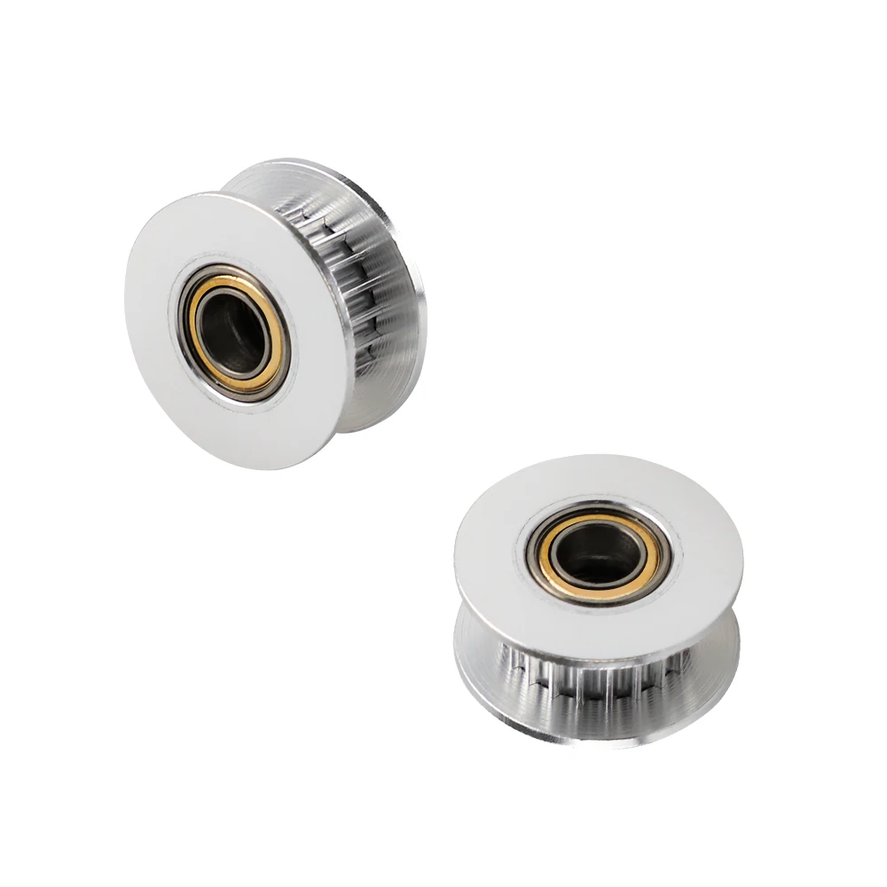 3D ชิ้นส่วนเครื่องพิมพ์ GT2 รอก 20 ฟัน Bore 5 มม.GT2 6 มม.เข็มขัด & 2X Idler 4X Tensioner สําหรับ 3D ชุดเครื่องพิมพ์