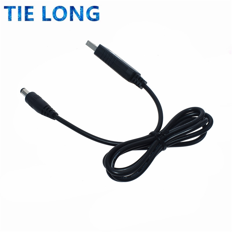 USB power boost linie DC 5V zu DC 9V / 12V Schritt BIS Modul USB Konverter Adapter kabel 2,1x5,5mm Stecker 4,8