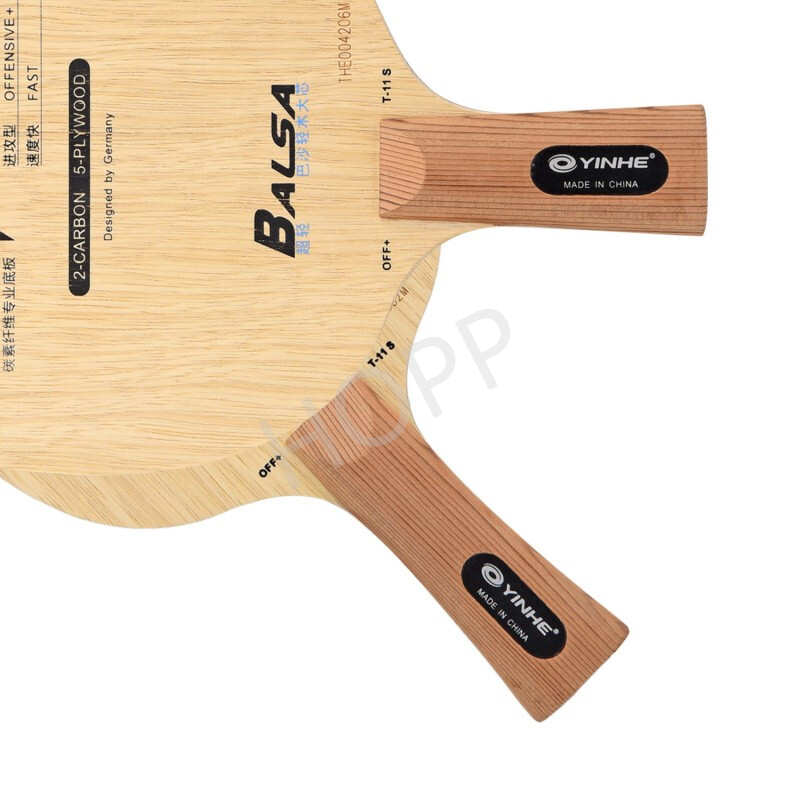 YINHE T-11 T11S (バルサ軽量カーボン) YINHE 卓球ブレード T11 / T11+ オリジナルギャラクシーラケットピンポンバット/パドル