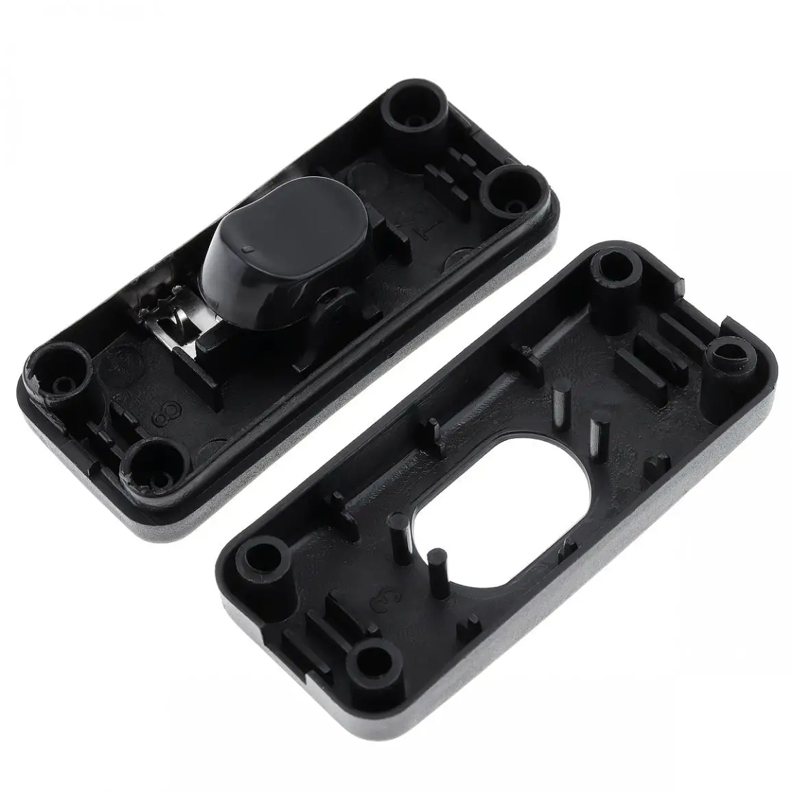 Interruptor basculante intermedio, lámpara de mesa, lámpara de cama en línea, 303, negro/blanco