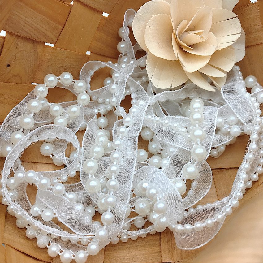 3 ярда/партия, лента из жемчуга