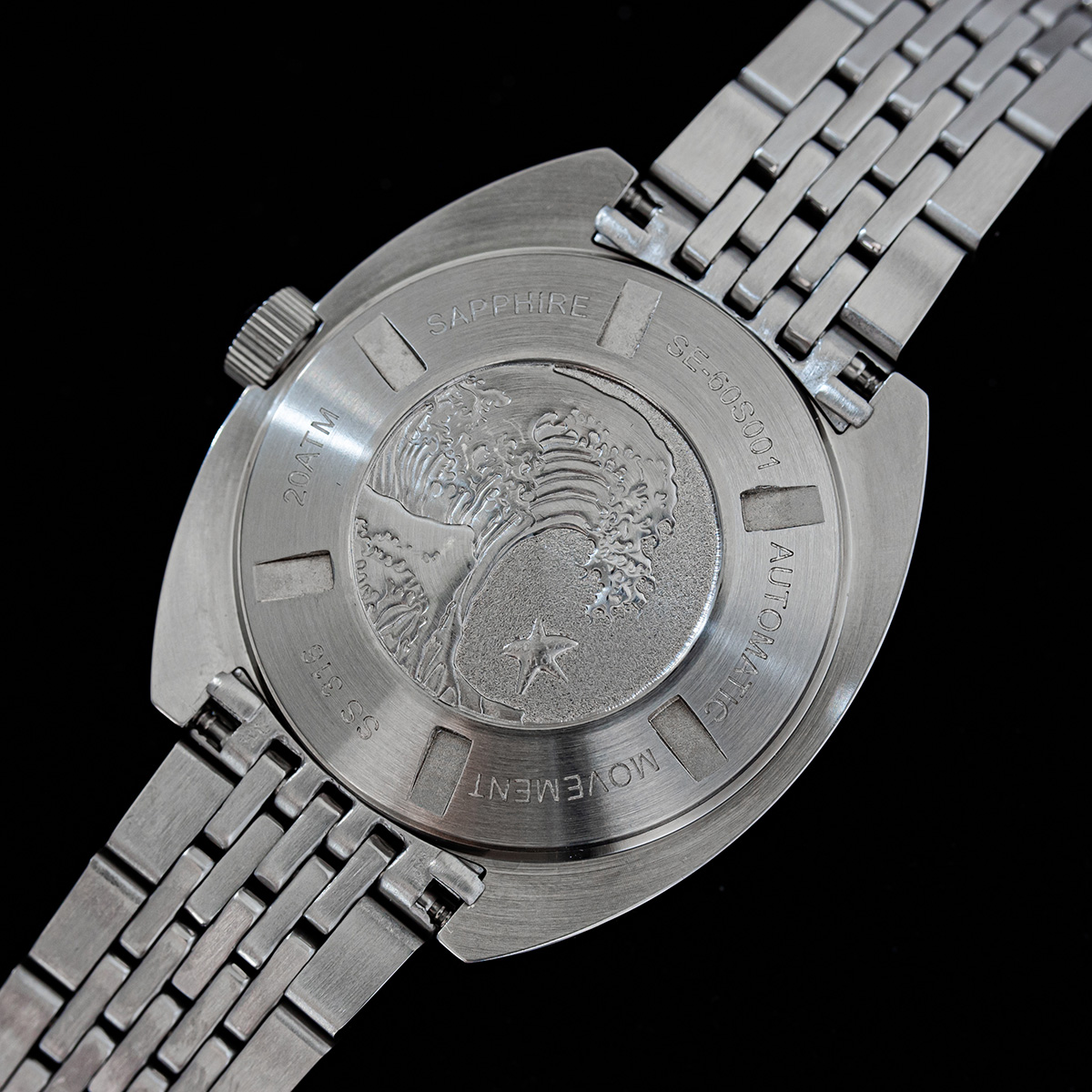 Часы наручные мужские автоматические с сапфировым стеклом, 200 м SUB300T