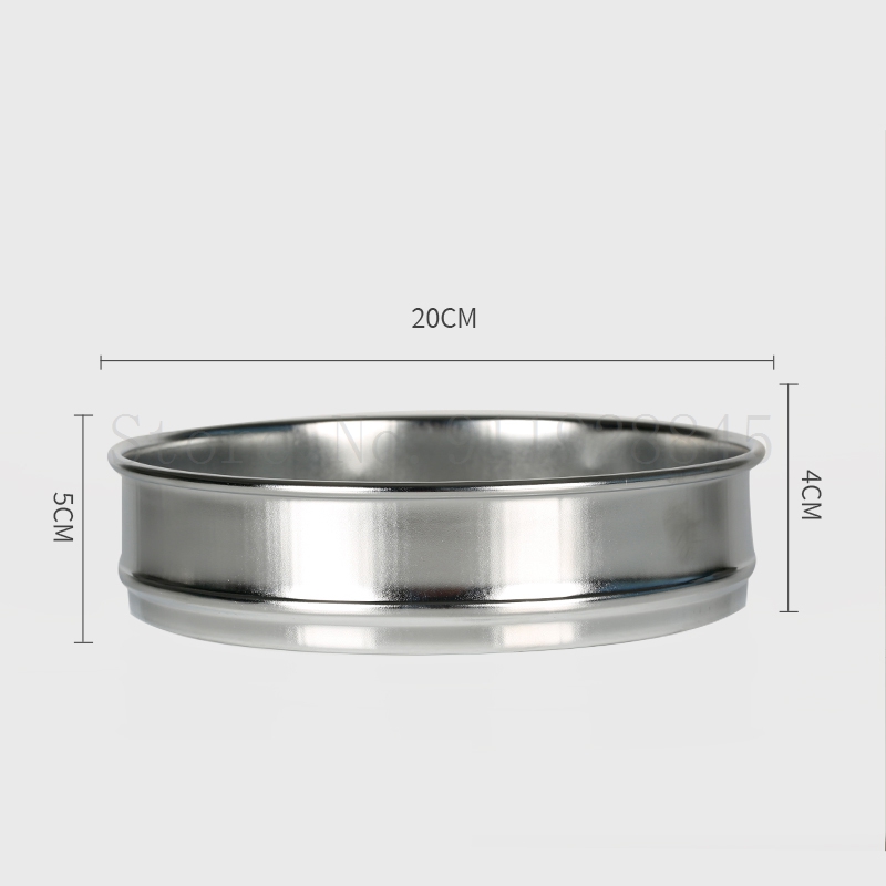 Сито лабораторное стандартное из нержавеющей стали, 12-200, диаметр 20 см, 1 шт.