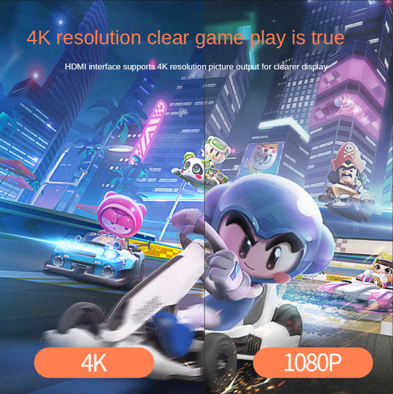 Cocok untuk Konsol Game Switch Ekspansi Type-c 4K Revolusi HDMI Perempuan Multi-port Mini Expansion Dock dengan Pengisian PD