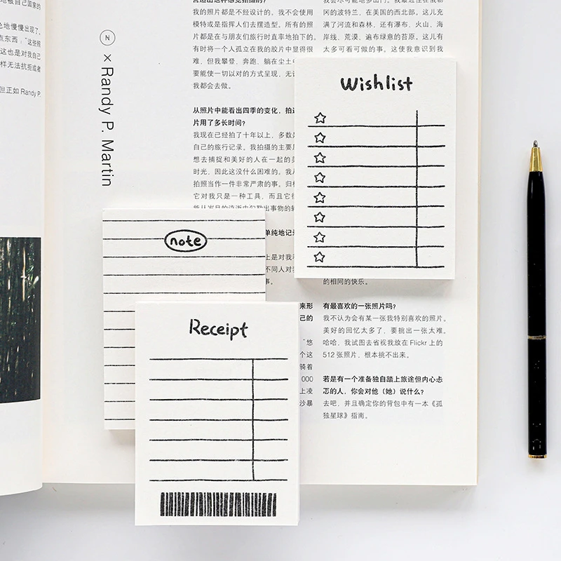 50 แผ่น Creative Daily Schedule MeMO Pad To Do List เวลา Sticky Note Schedule Planner อุปกรณ์สํานักงานเครื่องเขียนโรงเรียน